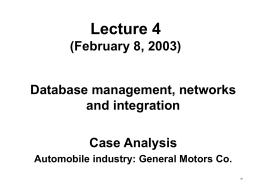 Lecture 4 (August 24, 2002)