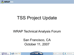 TSS update_101107_San Francisco_final - VIEWS