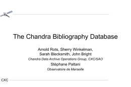 Archive - Chandra X