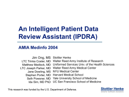 Intelligent Patient Data Review Assistant