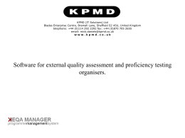 PowerPoint Presentation - KPMD (IT Solutions) Ltd