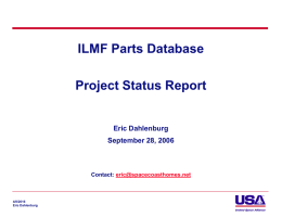 Interim Project Progress Report