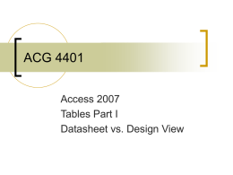 Access2007_TablesPartI