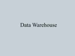 Datawarehouse PPT