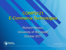 presentation5 - University of Worcester