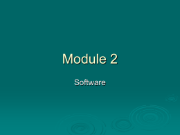 Module 2 - Initial Set Up