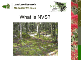 NVS Workshop Introduction