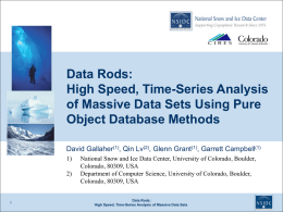 Data Rods