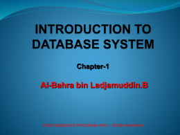 database - lahuddin.ilearning.me