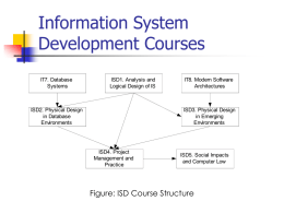 Information System Development Courses