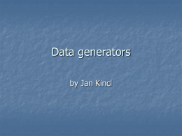 Data generators