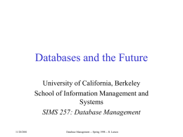 - Courses - University of California, Berkeley