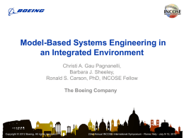 Model-Based Systems Engineering in an - Object Moved