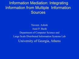 Information Mediation
