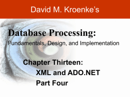 Kroenke-DBP-e10-PPT-Chapter13