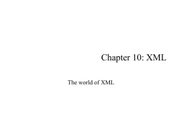 XML - CWI