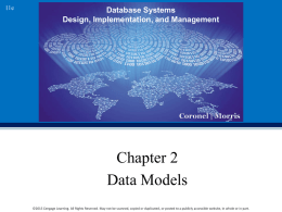Database Systems: Design, Implementation, and Management Ninth