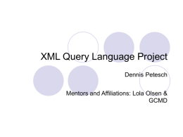 XML_Query_Language_Project