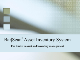 Automated Asset Inventory System