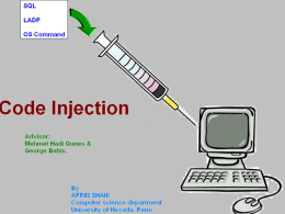 Code injection