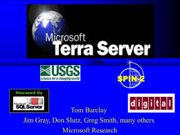 1 TB SQL Server Internet Database