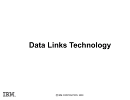 Data Links Manager