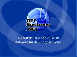 OPC Systems.NET - Open Automation Software