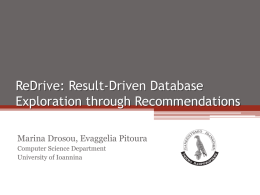 ReDrive: Result-Driven Database Exploration through