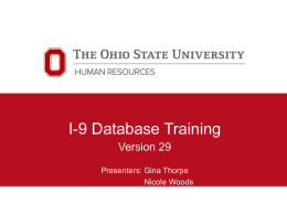New Hire - The Ohio State University Human Resources