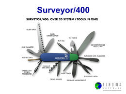 Surveyor/400 - Linoma Software