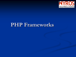 What is a framework