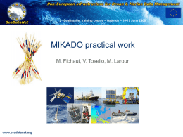 MIKADO tool - SeaDataNet