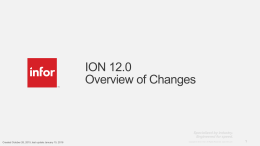 ION 12.0 Overview v4x