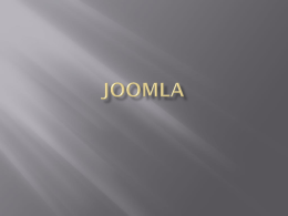joomla - Sandeep Mallik