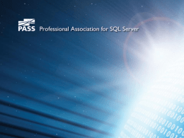 Primary Secondary - Shanghai SQL Server User Group > Home