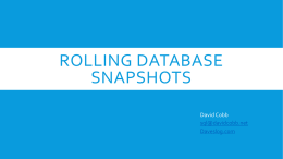 Rolling_Database_Snapshotsx