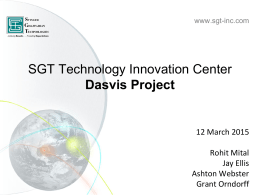 the Dasvis Project Presentation