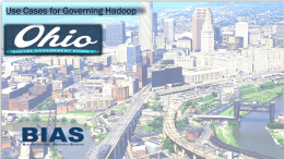 Hadoop / Data Governance