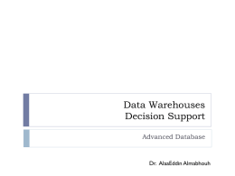 Lesson15 Data_Warehousingx
