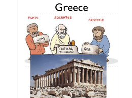 Greece vocab and notes - Warren County Schools