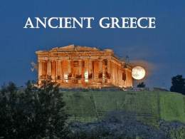 Greece Notes - Cobb Learning
