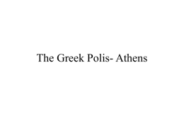 The Greek Polis