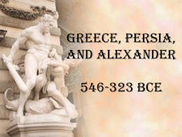 Greece, Persia, and Alexander 546