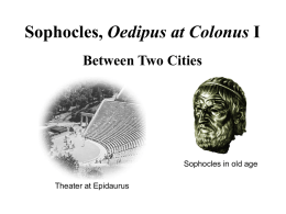 Oedipus the King part II