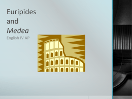 Euripides and Medea