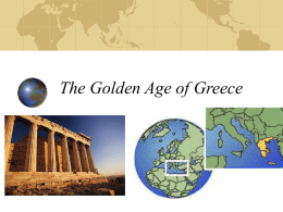 Chapter 5, The Golden Age of Greece