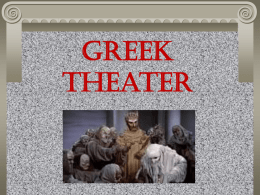 Masks of Greek Theater