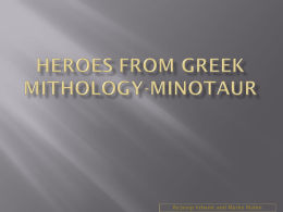 Heroes from greek mithology