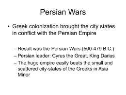 Alexander the Great - powerpoint used in class