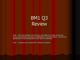 BM1 Q3 Review